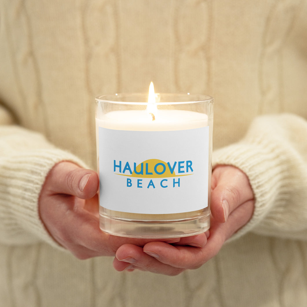 Haulover Beach Glass Jar Wax Candle