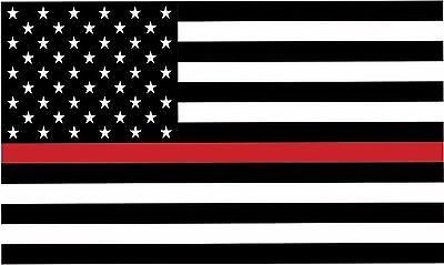 Thin Red Line Sticker