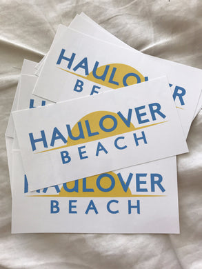 3 Pack of Haulover Beach Bumper Stickers