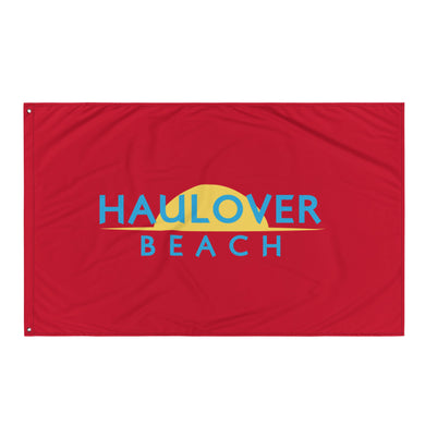 Haulover Beach Flag - Red