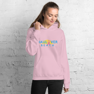 Haulover Beach - Breast Cancer Awareness - Hooded Sweatshirt
