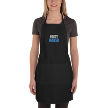 Party Naked Embroidered Apron